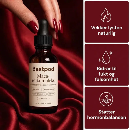 Macarot-kompleks – Hormonell balanse & støtte for lysten hos kvinner