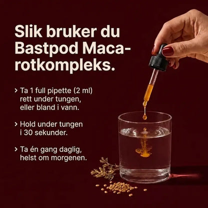Macarot-kompleks – Hormonell balanse & støtte for lysten hos kvinner